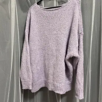 AZUL by MOUSSY 라벤더 니트 FREE 사이즈