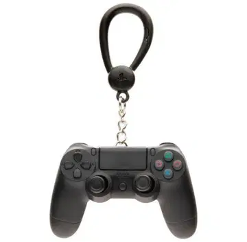 플레이스테이션 블랙 DUALSHOCK4 키링