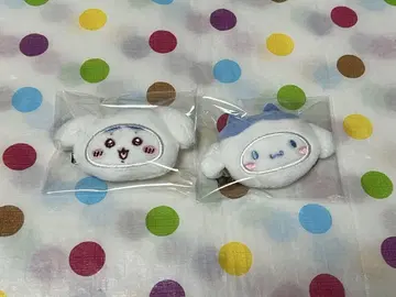 치이카와 산리오 시크릿 헤어 클립 하치와레 시나모롤