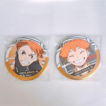 하이큐 명장면 캔뱃지 히나타 쇼요 베네릭 2종 쓰레기장 결전