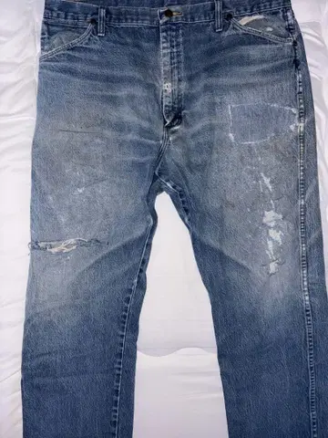 Wrangler 보로 데님 팬츠