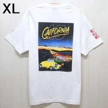 인 앤 아웃 버거 1994 45주년 기념 반팔 티셔츠 XL 화이트