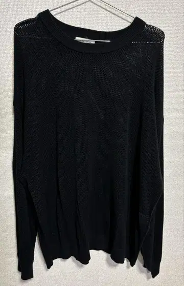 FREAK'S STORE 썸머 니트 메쉬 니트 L 블랙