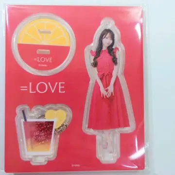 이코루 러브 =LOVE 오타니 에미리 아크릴 스탠드 바다와 레몬티 의상