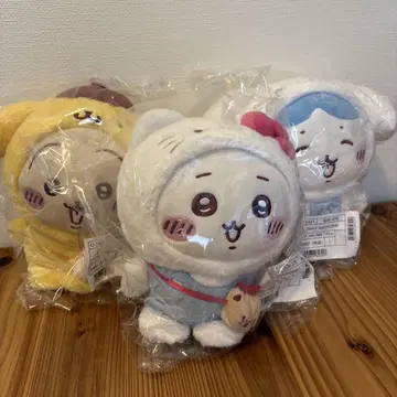 치이카와 산리오 콜라보 봉제 인형 3종 세트