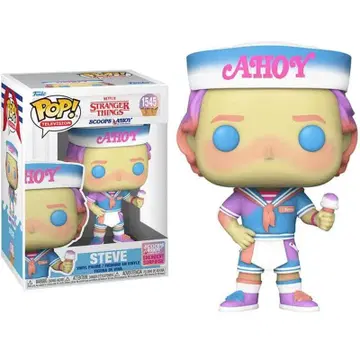 Funko 팝 '기묘한 이야기' 스티브 (스쿠프스 아호이)