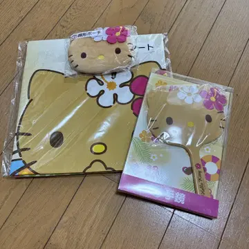 헬로키티 복권 세트(손거울, 파우치, 돗자리)