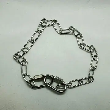핸드메이드 더블 카라비너 목걸이
