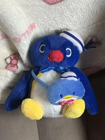 핑구 턱시도 샘 콜라보 봉제 인형 마스코트