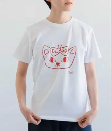 DO Original 고양이 셔츠 화이트
