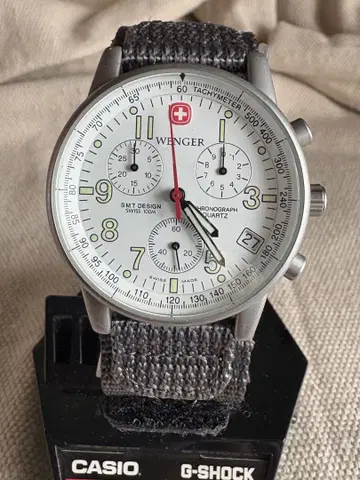 WENGER 웬저 70725 2세대 SMT DESIGN 화이트 다이얼