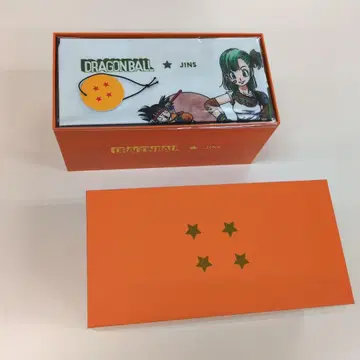 jins 드래곤볼 한정판 안경 케이스와 안경닦이