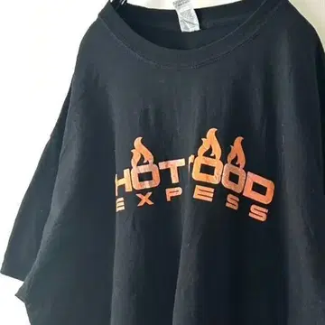 길단 핫 후드 익스프레스 티셔츠 XL 블랙 검정 구제 의류