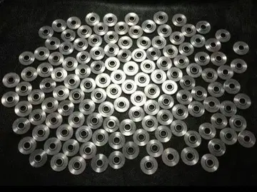 미니 사륜구동 펜스 카 19mm 알루미늄 롤러 베어링 없음 세트
