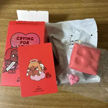 POP MART CRYBABY STUPID CUPID 피규어