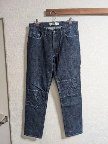 언리얼에이지 아오야마점 한정판 무릎 패치워크 데님