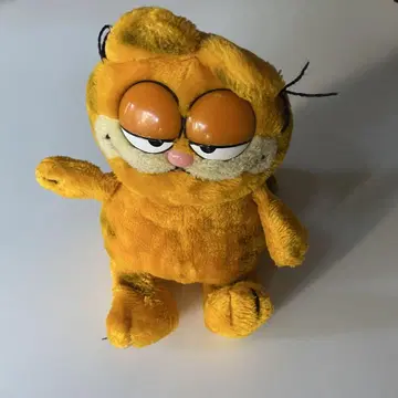가필드 봉제 인형 통통한 눈이 플라스틱