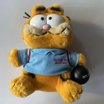 가필드 볼링 봉제 인형