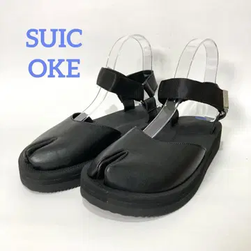 컨디션 최상 SUICOKE 가죽 타비 샌들 24cm