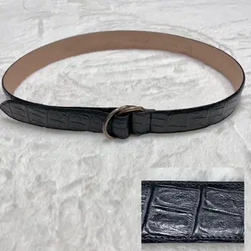 UCCELLO 우첼로 가죽 벨트 엠보 천연 가죽 이탈리아제 블랙