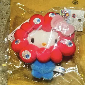 미야쿠미야쿠 나리키리 봉제 인형 키링 키티 엑스포 한정판 컬러