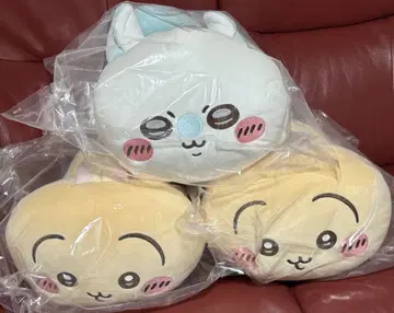 치이카와 모치루네소베리 BIG 봉제 인형 토끼 모몽가 3개 세트