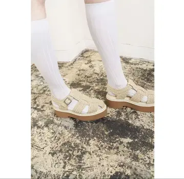 ALM. 3월 웨지 샌들 (베이지)