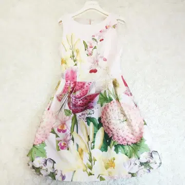 TED BAKER 테드 베이커 원피스 큰 꽃무늬 M