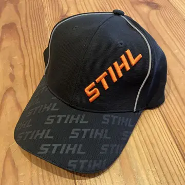 STIHL 워크 캡 블랙/오렌지