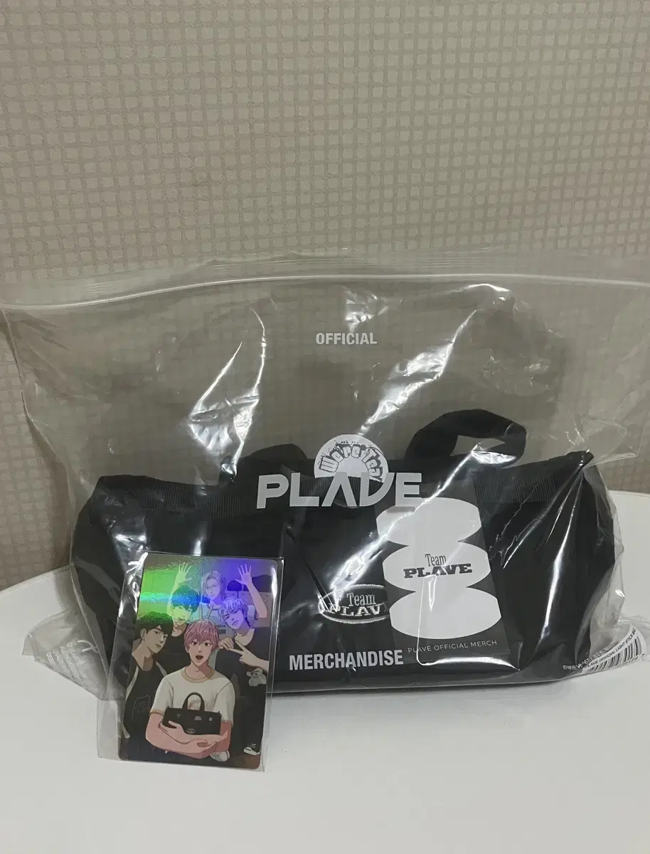 PLAVE lightstick bag including large poca