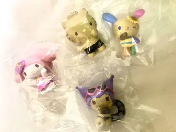 산리오 캐릭터즈 모두 함께 바캉스 피규어 모두 함께 수영장 피규어