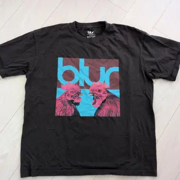 blur x biotop 콜라보 티셔츠