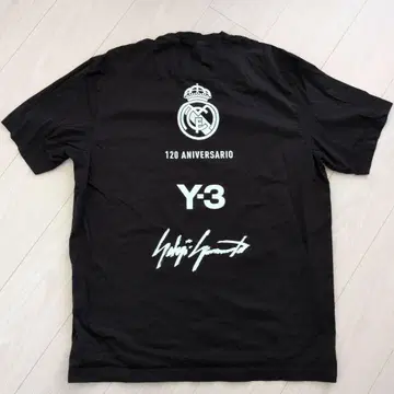 Y-3 x 레알 마드리드 콜라보 티셔츠