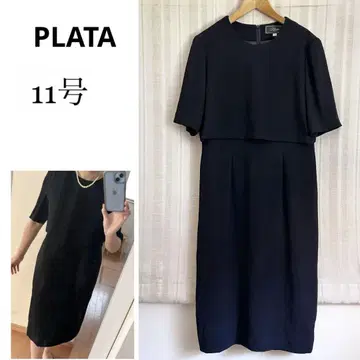 PLATA 블랙 포멀 예복 원피스 11호