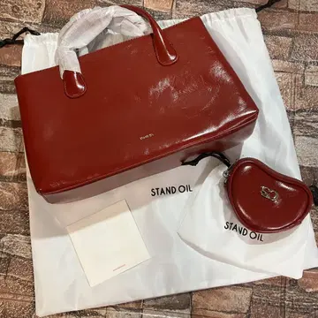 [STAND OIL] Square Low Bag 한국 RED