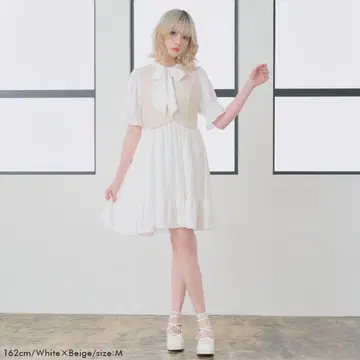 유메텐보 DearMyLoveRose 베스트 도킹 보타이 원피스