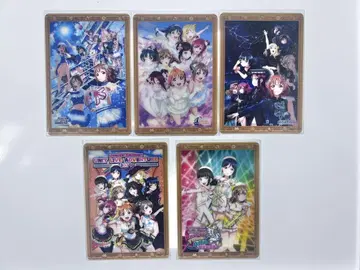 Aqours 피날레 라이브 클리어 카드 묶음 판매 러브 라이브 선샤인