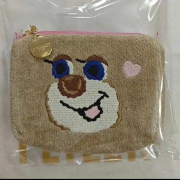 페이러 도업 테디 걸 파우치 스퀘어 미사용 새상품