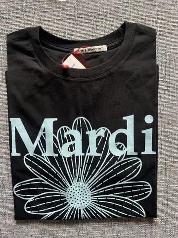 새상품 마르디메크르디 Mardi Mercredi 꽃무늬 프린트 티셔츠