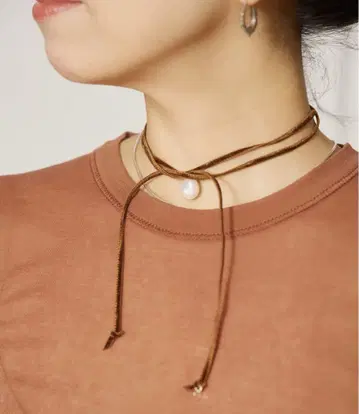 LES BONBON 르봉봉 liberty pearl necklase