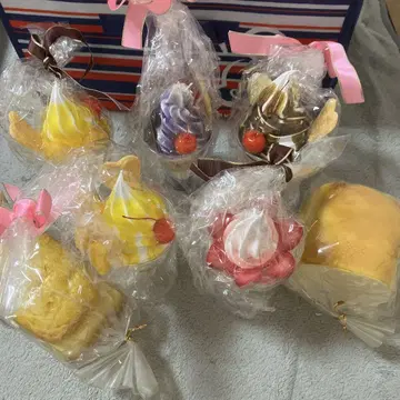 식품 샘플 디저트 데코레이션 식빵 세트