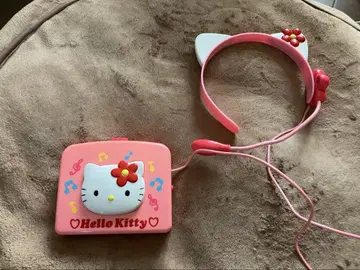 레트로 헬로키티 머리띠 가라오케