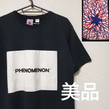 PHENOMENON 페노메논 티셔츠 BOX 로고 새상품급 박스 L 블랙