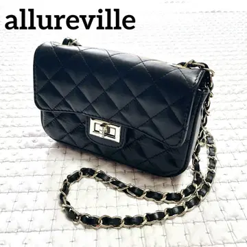 allureville 알아바일 퀼팅 체인 숄더백