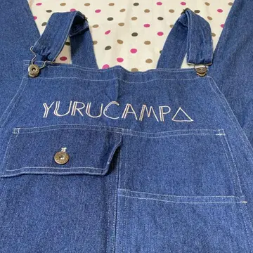 YURUCAMPA 데님 오버롤
