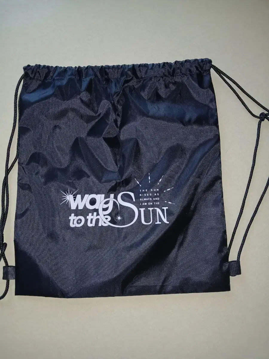 Seventeen Mingyu Exhibition Gym Sack wts