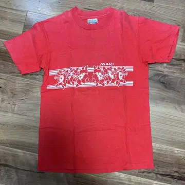 Hanes MAUI 티셔츠 빨간색