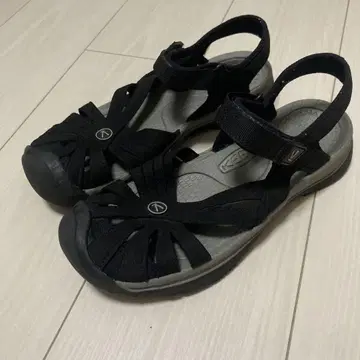 킨 로즈 샌들 블랙 23.5cm