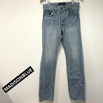 MADISONBLUE 라이트 블루 슬림 데님