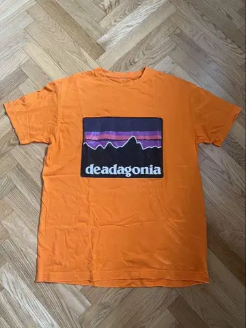 오렌지 티셔츠 deadagonia US 산겐자야 구매